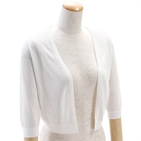 五分丈ニットボレロ