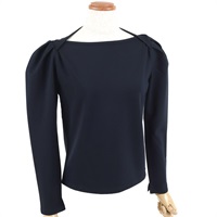 パフスリーブボートネックカットソー