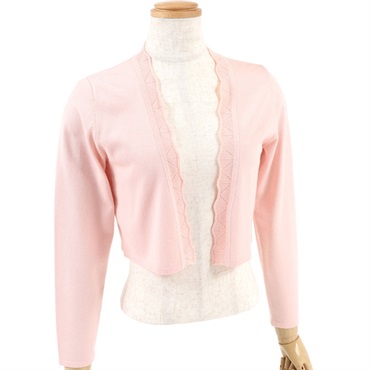 フリルボレロニットカーディガン