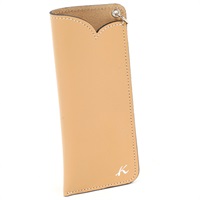 メガネケース(ベージュ（スムース）)