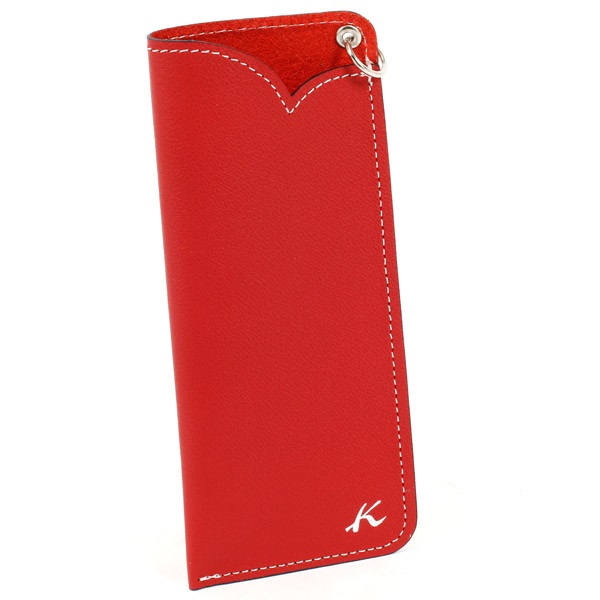 メガネケース(レッド（カタオシ）)