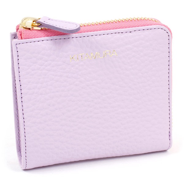 二折財布(ラベンダー／ローズ)