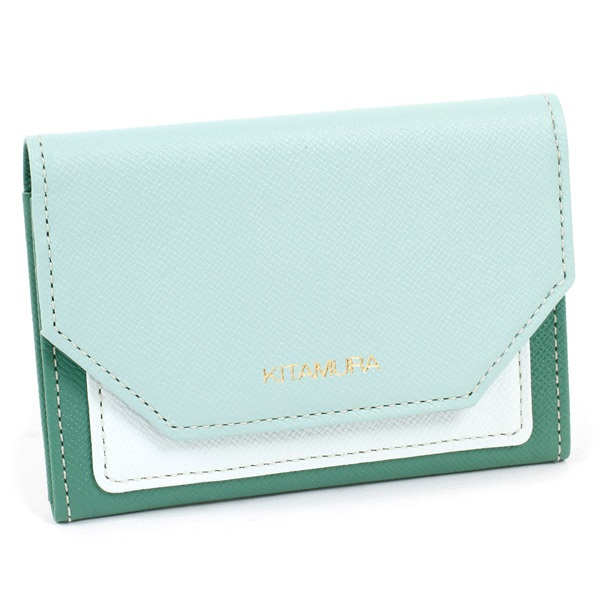 名刺入れ(グリーン／ライトグリーン)