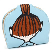 【MOOMIN×Kitamura】二折財布(アイスブルー【入荷予定日：12月28日】)