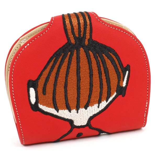【MOOMIN×Kitamura】二折財布(レッド【入荷予定日：12月28日】)