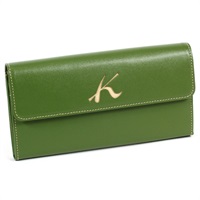 長財布(オリーブ／ベージュ)