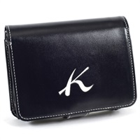 二折財布(ダークブルー／ホワイト)