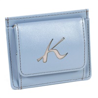 小銭入れ(ブルーグレー／ライトグレー)