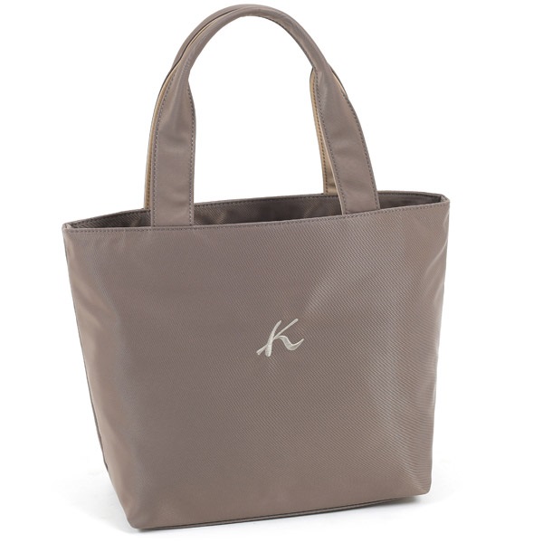 トートバッグ(チャコールグレー／サンドベージュ)