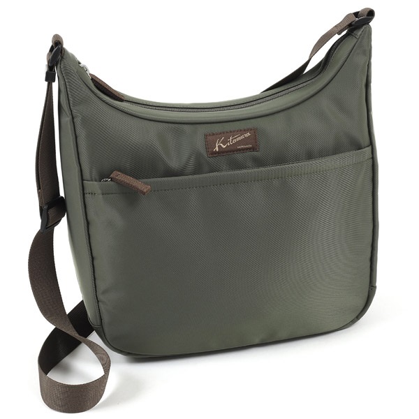 ショルダーバッグ(オリーブ／ブラウン)