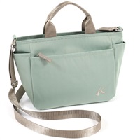 ２ｗａｙショルダーバッグ(ミント／サンドベージュ)