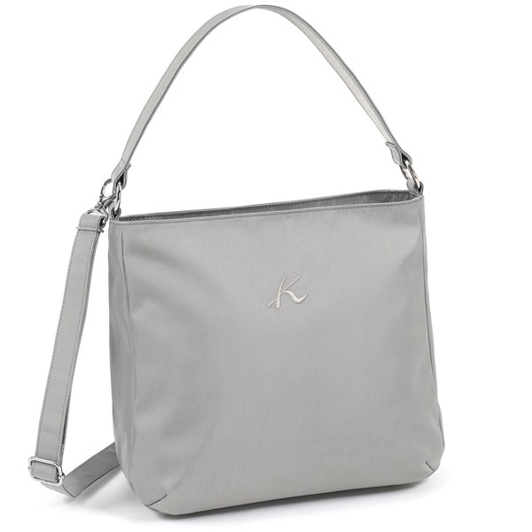 【WEB限定】２ｗａｙセミショルダーバッグ(ライトグレー)