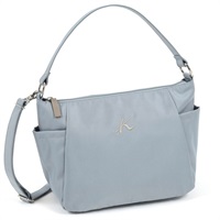 【WEB限定】２ｗａｙセミショルダーバッグ(ブルーグレー)