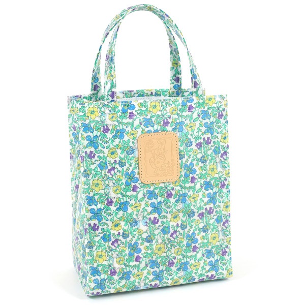 【ピーターラビット×元町ショッピングストリート｜キタムラ】ショッピングバッグ(グリーン)