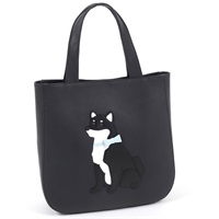 セミショルダーバッグ（柴犬）(ダークブルー／ブラック【入荷予定日：2月1日】)