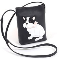 ショルダーバッグ（フレンチブル）(ダークブルー／ブラック)