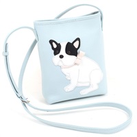 ショルダーバッグ（フレンチブル）(アイスブルー／ブラック【入荷予定日：2月1日】)