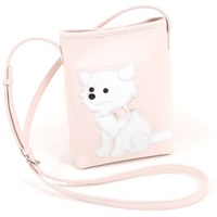 ショルダーバッグ（チワワ）(ピンク／ホワイト【入荷予定日：2月1日】)