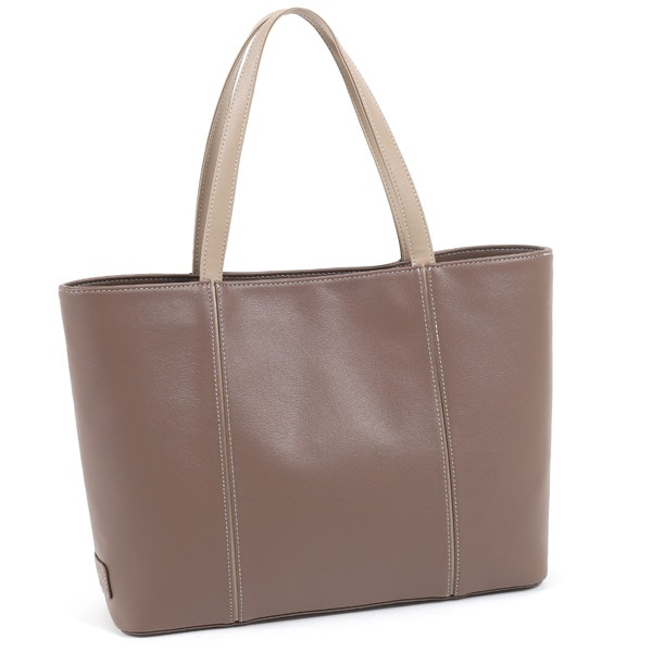 セミショルダーバッグ(ココア／サンドベージュ)