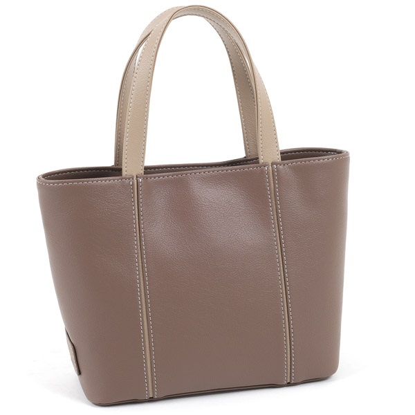 ハンドバッグ(ココア／サンドベージュ)