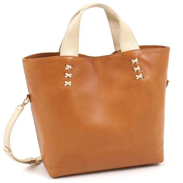 ２ｗａｙハンドバッグ(キャメル／ベージュ)