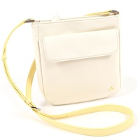 ショルダーバッグ(アイボリー／イエロー)
