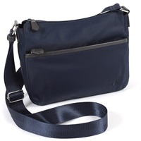 ショルダーバッグ(ダークブルー／チャコールグレー)