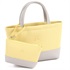 ハンドバッグ(イエロー／ライトグレー)
