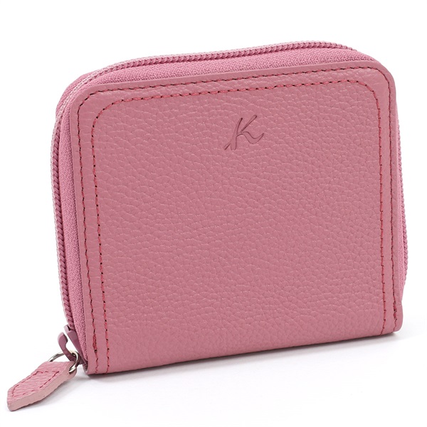 ジュン様専用✨ Kitamura キタムラ 二つ折り 財布 ピンク ✨極美品✨-
