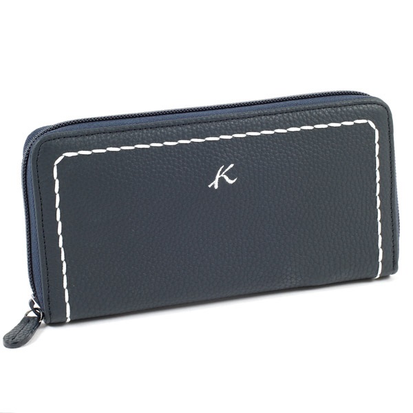 長財布(ダークブルー)