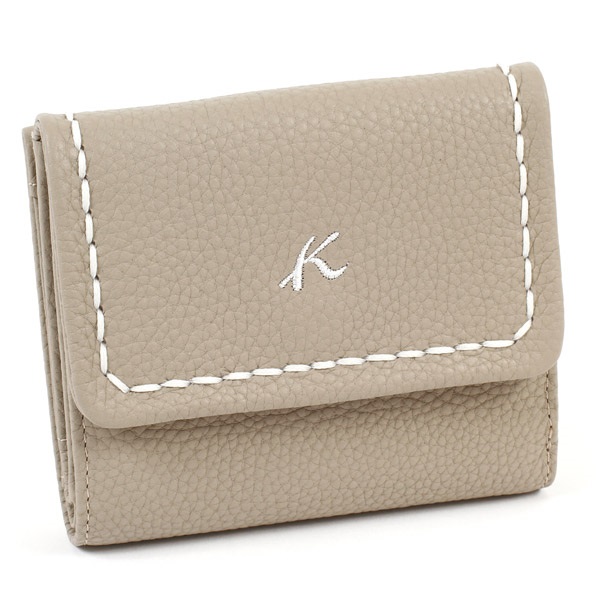 二折財布(サンドベージュ)