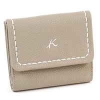 二折財布(サンドベージュ【入荷予定日：4月30日】)
