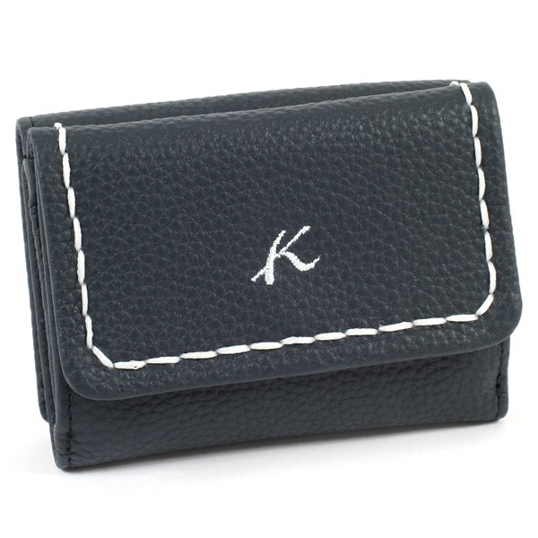 三折財布(ダークブルー)