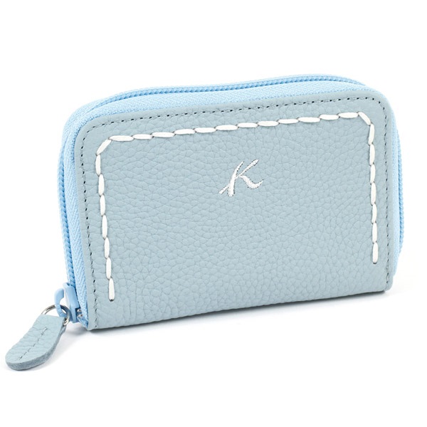 小銭入れ(ブルーグレー)