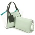 ハンドバッグ(ミント／ホワイト)