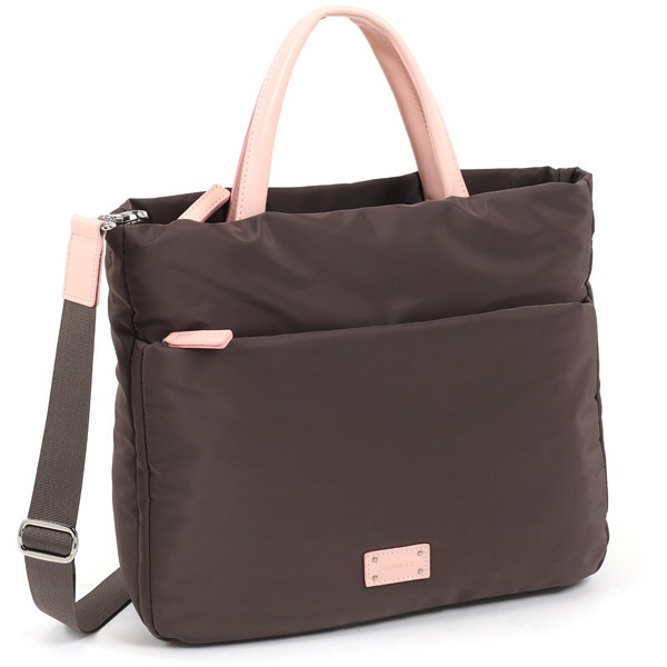 ２ｗａｙハンドバッグ(ココア／ピンク)