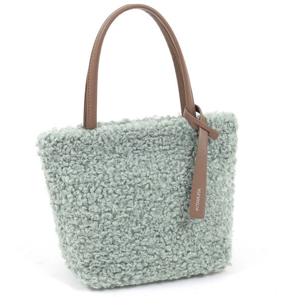 ハンドバッグ(ミント／ココア)