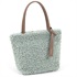 ハンドバッグ(ミント／ココア)