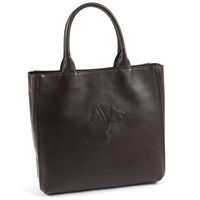 セミショルダーバッグ(チョコ)