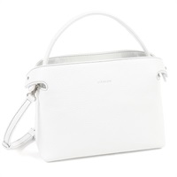 ２ｗａｙハンドバッグ(ホワイト／ブルーグレーステッチ【入荷予定日：3月7日】)